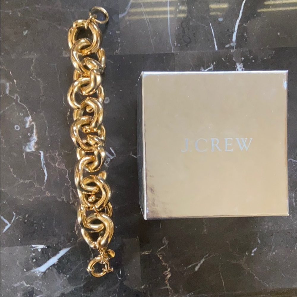 J Crew - Gold Chunky Bracelet